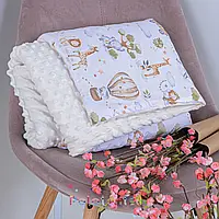 Плед дитячий двосторонній 80х95 см (10112)