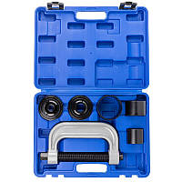 Набір інструментів для зняття та встановлення шарових опор, підшипників і сайлентблоків, 6 предметів FORSAGE F-906T4