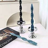 Силіконовий молд для високої спіральної свічки. М'який силікон, 1 шт. М. 2120