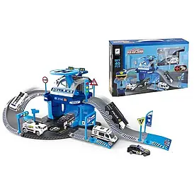 Гараж 660 А-86 "Поліція", 40 деталей, 2 поверхи