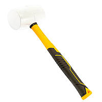 Киянка гумова біла 450 г фібергласова ручка SIGMA (4317301)