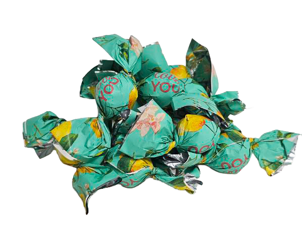 Цукерка лимонно-грушева в темному шоколаді ТМ LoveMe LoveYou, 500 г, фото 1