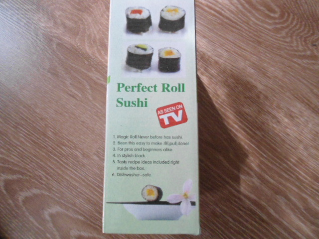 Машинка для приготовления суши Perfect Roll Sushi пищевой пластик - фото 4 - id-p489997006