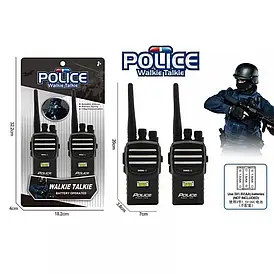 Дитяча іграшкова рація 1853 D17 A 2 рації, на батарейках