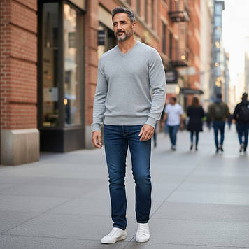 Реглан чоловічий Tony Montana T1002 GRIMELANJ 50% бавовна 50% поліестер L(Р)