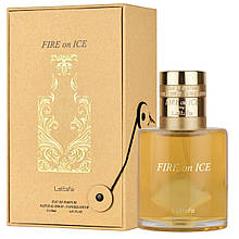 Парфумована вода унісекс Lattafa Fire on Ice 110 мл