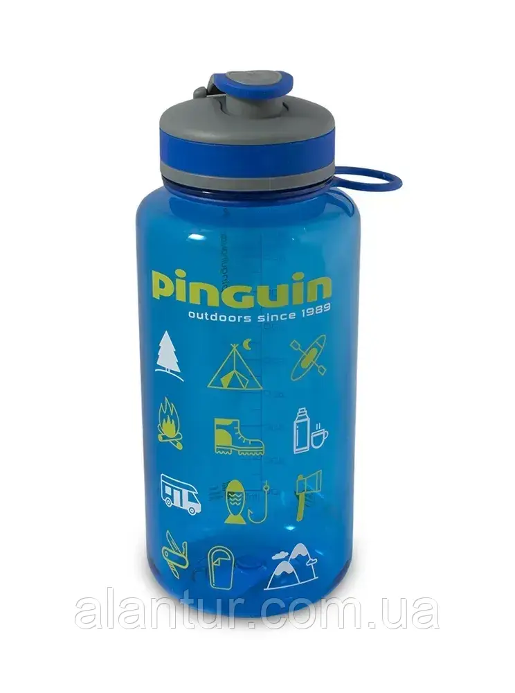 Tritan Fat Sport Bottle 2024 BPA-free фляга (1 L, Blue), фото 1