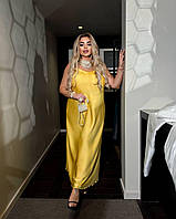 Платье женское батал, атлас 48-50; 52-54, 56-58; 60-62 (4) беж762-248