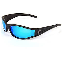 Очки Fladen Polarized Sunglasses Matt Black Blue Lens (23-0134)