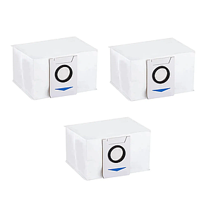 Мішки для сміття для бази самоочистки робота пилососа Ecovacs Deebot T10 / T10+ ( DBX33 ) T10 Turbo / X1 / X1+ / T20 ( DLX23 ) 3шт