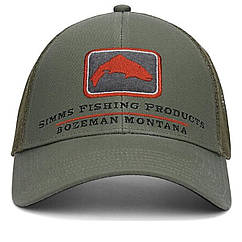 Кепка Simms Trout Icon Trucker Smokey Olive (12226-1068-00)