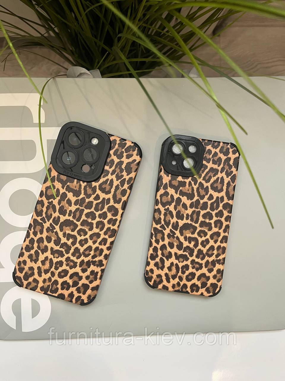 Леопардовий чохол на iPhone 14 pro силиконовий оригінальний, фото 1