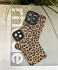 Леопардовий чохол на iPhone 14 pro силиконовий оригінальний, фото 8