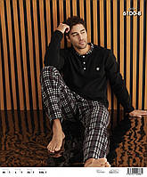 Чоловічі флісові теплі піжами Pijama'n 6100-8