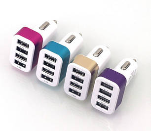 Автомобільний зарядний пристрій usb