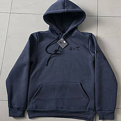 Сірий теплий спортивний батнік-худі з капюшоном "Юніор" для хлопчика та дівчинки Розміри: 1-2, 3-4, 5-6, 7-8 років (36040-3)