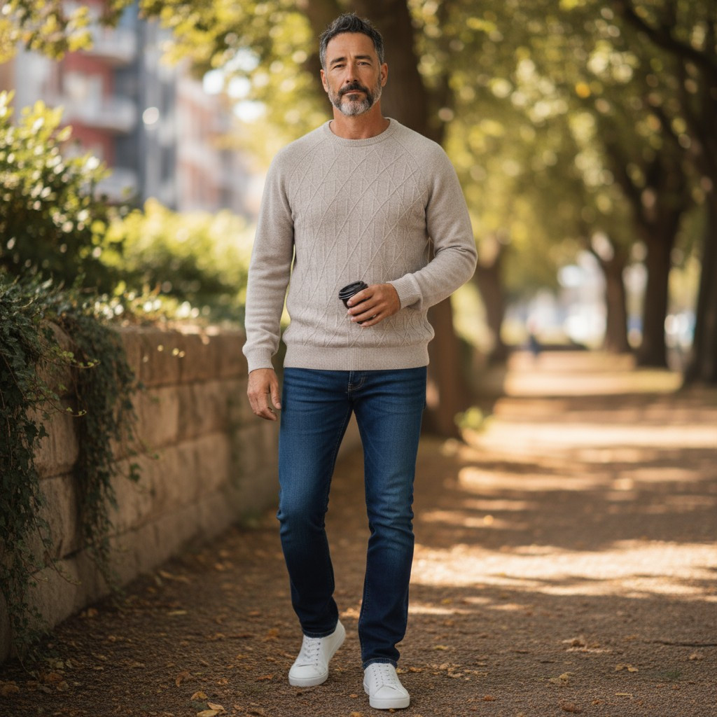 Реглан чоловічий Tony Montana T1312 A.KAHVEMEL 50% бавовна 50% акрил XXL(Р), фото 1