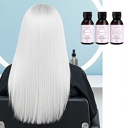 Ботекс для волосся, набір на одну процедуру, Іноар Ботохеір, 30 мл + 30 мл + 15 мл