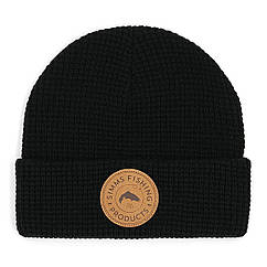 Шапка Simms Everyday Waffle Knit Beanie Black (13786-001-00)