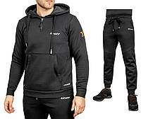 Флісовий костюм Graff худі та штани 232-BL-SP-1 чорний