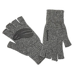 Перчатки Simms Wool Half Finger Glove Steel L/XL (13234-030-4050)