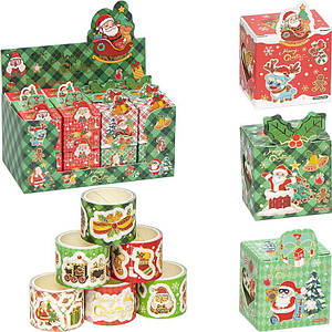 Скотч декоративний паперовий Merry Christmas, 3 см*2 м (XM-JD2278)