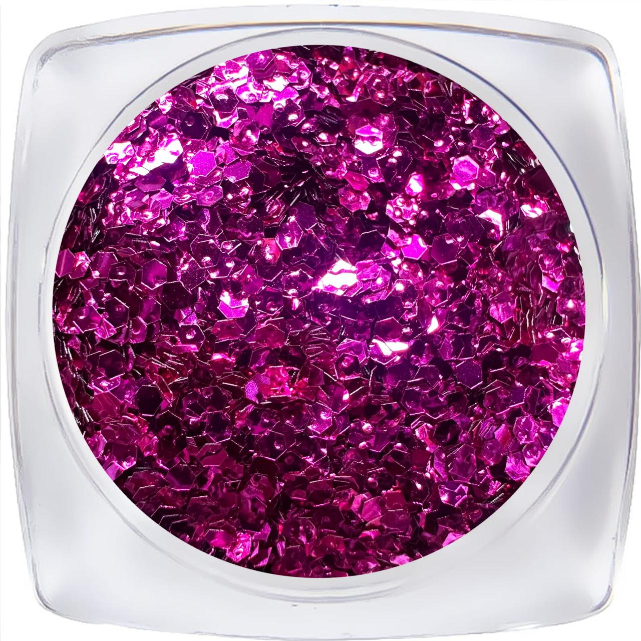 5D луска з неймовірним сяйвом №D05 малина