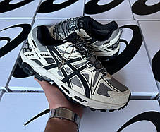 Термо Asics Gel Kahana 8 Beige Black Gore-Tex Асікс Кахана 8 бежеві горе тех шкіра єврозима утеплені, фото 2