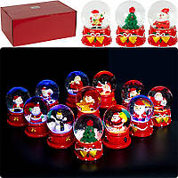 Куля-Мітель "Новий рік", 65 мм, асортимент (7767-4)