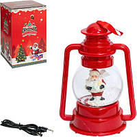 Новорічний декоративний ліхтар "Christmas", з пропелером і підсвіткою (ZY-MD10)