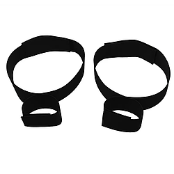 Фіксатори для рук і стегон С0463С1, нейлонові, універсальні, чорні