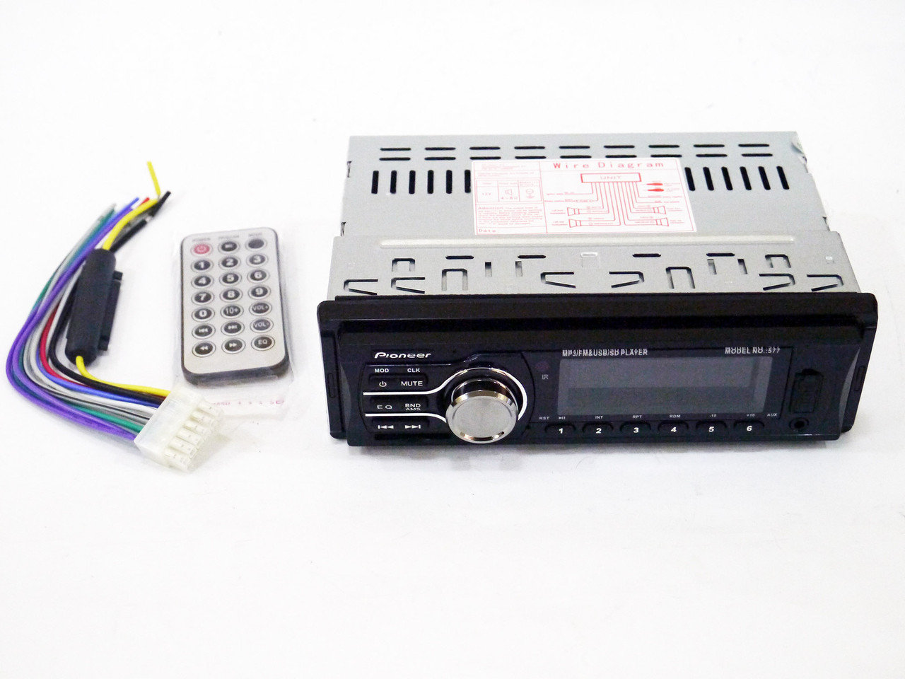Автомагнітола 577 — MP3 Player+FM+USB+ SD+ AUX