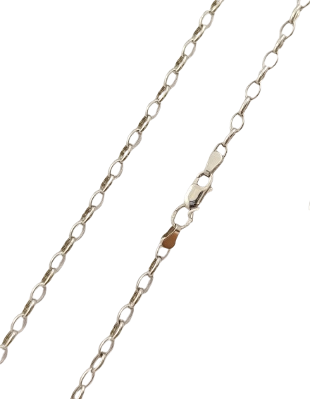Ланцюг із білого золота 585 проби 507377-50, фото 1