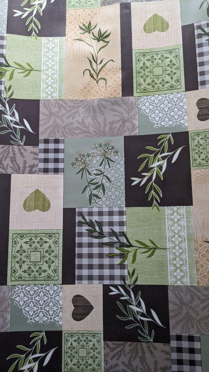 Клейонка на стіл Dekorama Скатертину Волошкове поле, фото 1