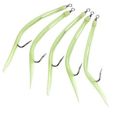 Морський монтаж Fladen Rubber Mac 5pcs size 9/0 Luminous (816-90)