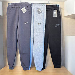 Теплі дитячі трикотажні штани з флісом для хлопчика та дівчинки (В упаковці 1 колір) Розміри: 3,4,5,6,7 років (36041)