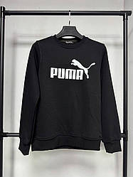 Чоловічий брендовий теплий світшот Pm, чоловіча зимова кофта чорний. Кофти світшоти. Чоловічий одяг