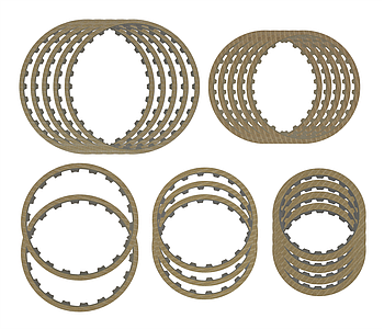 Набір фрикційних дисків АКПП RE4F03A 91-up