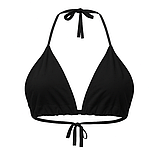 Одноразовий жіночій комплект для лазні та spa процедур зі 100% бавовни (топ та стрінги), фото 4