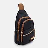 Жіночий рюкзак через плече Monsen C1SA7222bl-black, фото 2