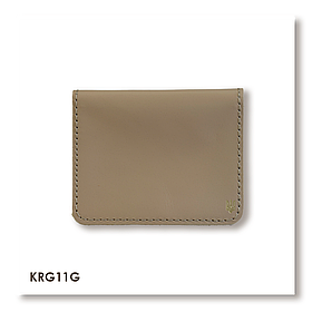 Картхолдер для карток з маленьким гербом (бежевий)