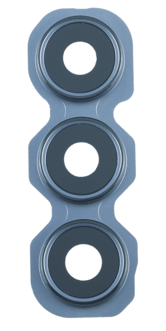 Скло камери для Samsung A356 Galaxy A35 з рамкою блакитного кольору, Ice Blue, фото 1