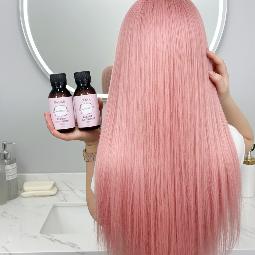 Ботекс для волосся в домашніх умовах, Іноар Ботохеір, 30 мл + 30 мл + 15 мл, фото 1