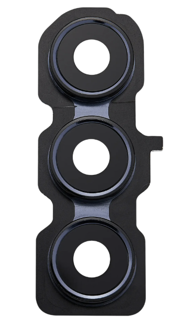 Скло камери для Samsung A556 Galaxy A55 з рамкою синього кольору, Navy, фото 1