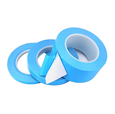 Термоскотч 40 мм × 25 м × 0.15 мм, теплопровідна, клейка стрічка, двостороння, фото 2