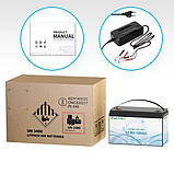 Акумулятор LiFePo4 12.8v 100Ah літій-залізо-фосфатний BMS 1280Wh BottioNe, фото 2