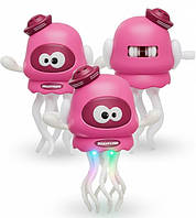 Іграшка Dancing Octopus комплект Танцюючий Восьминіг Рожевий 3 шт