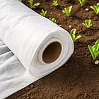 Біле агроволокно Shadow 50 г/м² 3,2×50 м — покривний нетканий матеріал для теплиць і парників, фото 5