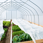 Біле агроволокно Shadow 50 г/м² 3,2×50 м — покривний нетканий матеріал для теплиць і парників, фото 8