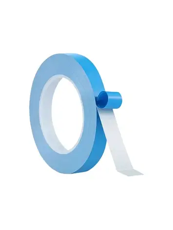 Термоскотч 40 мм × 25 м × 0.15 мм, теплопровідна, клейка стрічка, двостороння, фото 1